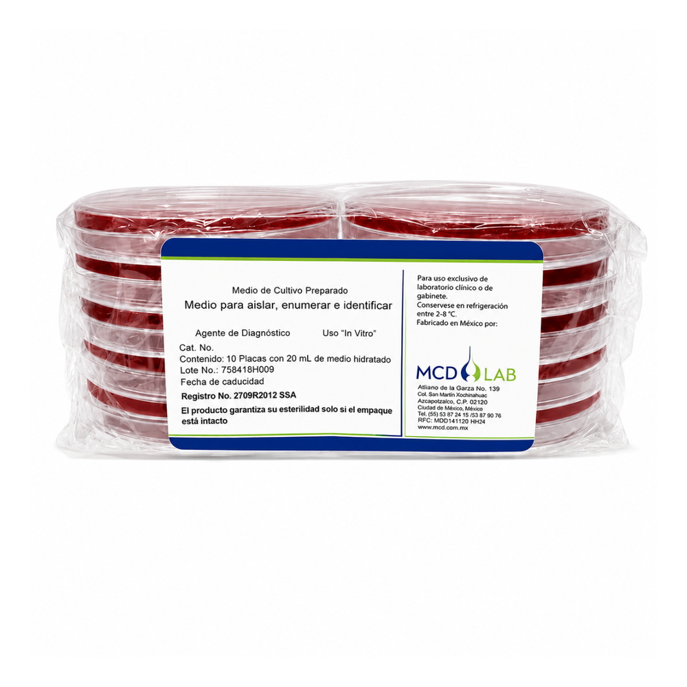 Agar Sangre (AST) Pqte/10 Placas