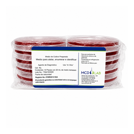 Agar Sangre (AST) Pqte/10 Placas